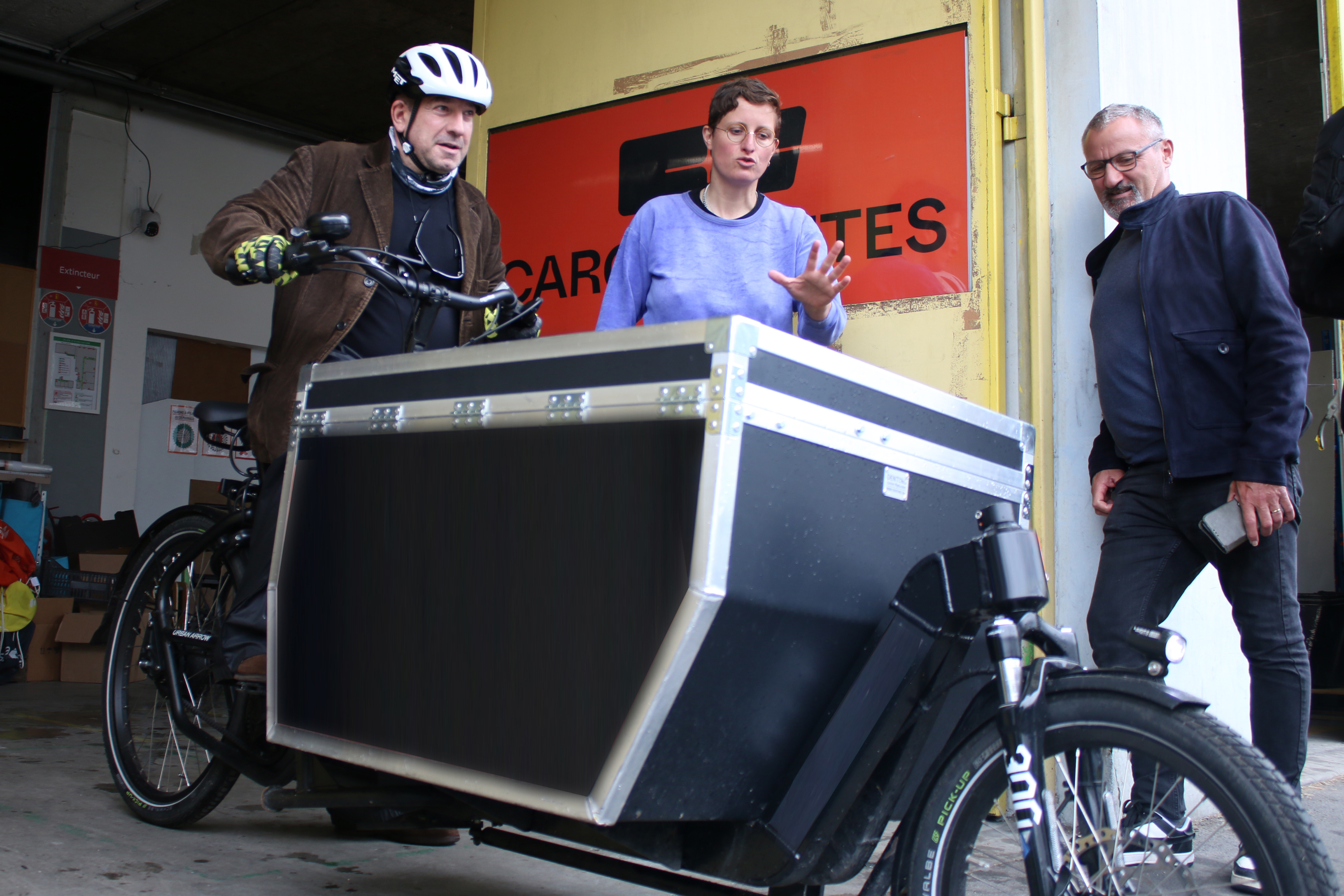 Prise en main du vélo cargo